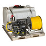 LESCO POC Tank Sprayer 100G w/ Manual Reel 100 gal.
