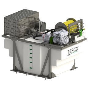 LESCO 300 Gal. Commercial Plus Truck Mount Gas Drive Sprayer w/ Hydra Cell D10 Pump