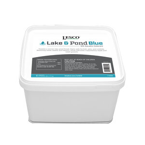 LESCO Lake & Pond Blue WS Aquatic Colorant Lake / Pond Dye Colorant 40 oz. Pail