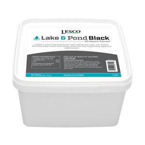 LESCO Lake & Pond Black WS Aquatic Colorant Lake / Pond Dye Colorant 40 oz. Pail