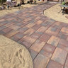 Las Vegas Traditional Paver 6 in. x 6 in. Tropicana 45 mm (100 sq. ft./pallet)