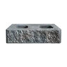 Las Vegas Mesa Wall 6 in. x 4 in. x 16 in. Durango (84 pc./pallet)