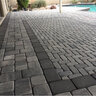 Las Vegas Urban Paver 6 in. x 9 in. Black 45 mm (100 sq. ft./pallet)
