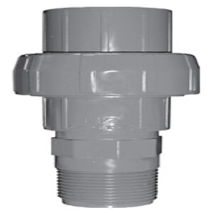 Sch 80 PVC Union O-Ring Type 1 in. Slip x MIPT