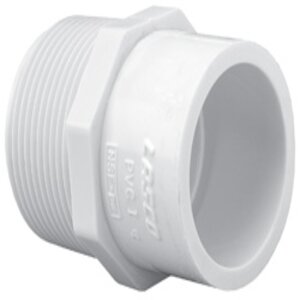 Lasco Sch 40 PVC Reducing Male Adapter 3/4 in. x 1 in. MIPT x Socket