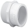 Lasco Sch 40 PVC Reducing Male Adapter 3/4 in. x 1 in. MIPT x Socket