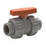 Lasco Colonial True Union Ball Valve PVC 1-1/4 in. Slip & Thread w/ EPDM O-Ring
