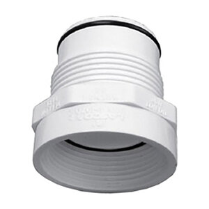 Lasco Swing Joint Outlet Adapter PVC 1-1/4 in. Fipt x 1-1/2 in. Male Acme