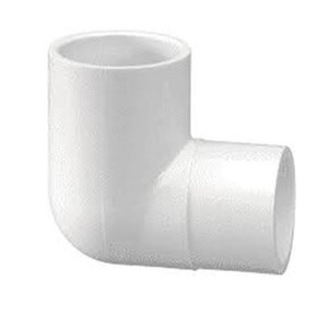 Lasco 90 Degree Street Elbow PVC 1 in. Spigot x Fipt