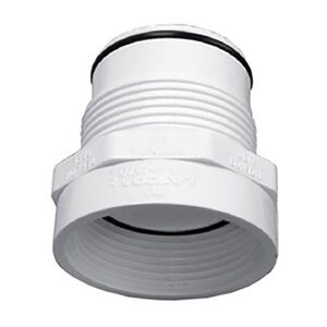 Lasco Outlet Adapter PVC 1 in. x 1-1/4 in. Fipt x Male Acme