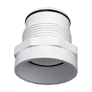 Lasco Swing Joint Outlet Adapter PVC 1 in. x 1-1/2 in.Fipt x Acme