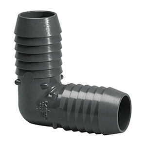 Lasco Elbow 90 Degree PVC 3 in. Insert x Insert