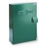 LeMeur Controller Enclosure Front Entry Steel Green 23 in. W x 11 in. D x 35 in. H