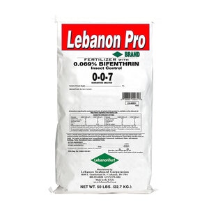 Lebanon Pro Bifenthrin 0.069% 0-0-7 AM Insecticide Plus Fertilizer 50 lb.