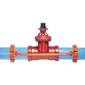Leemco LG-Series Pipe to Pipe Joint Restraint for Gate Valves 4 in.