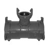 Leemco Tee Ductile Iron 6 in. x 4 in.
