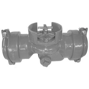 Leemco LGV Lateral Globe Valve Ductile Iron 2 in. Bell x Bell