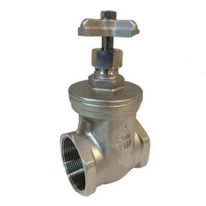 2" Gate Valve Stainless Steel/ With Cross Hand Leemco
