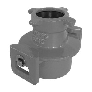 Leemco Reducer 6 in. x 3 in. Spigot x Bell