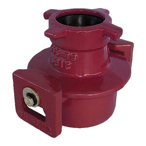 Leemco Self-Restrained Reducer Ductile Iron 4 in. x 2 in.