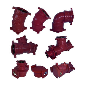 Leemco Reducer 4 in. x 2-1/2 in. Spigot x Bell