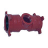 Leemco Tapped Servcie Tee Ductile Iron 4 in. x 1-1/2 in.