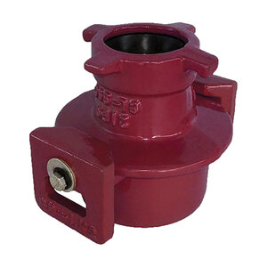 Leemco Self-Restrained Reducer Ductile Iron 4 in. x 3 in. Spig x Bell