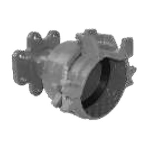 Leemco 6" Flange X 8" Bell Red