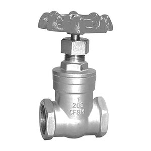 1 ft. Gate Valve 304 x TOP