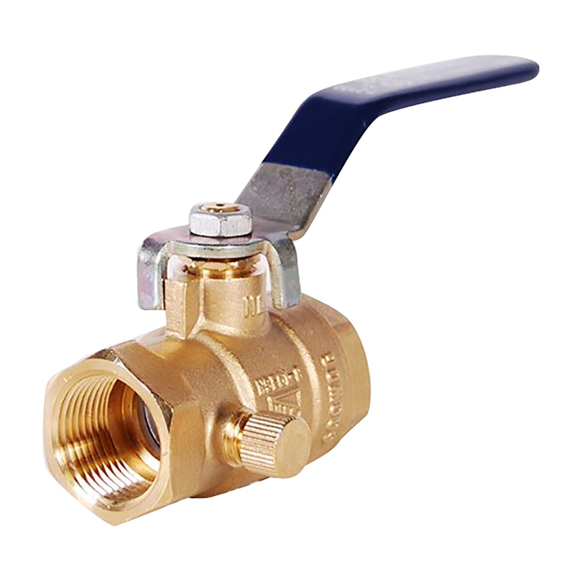 Legend Ball Valve Fnpt x Fnpt 600 PSI 1 in. Brass w/ Full Port Drain ...