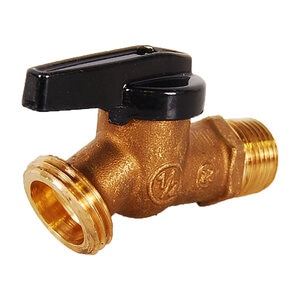 Legend Hose Bibb No Kink Brass 1/2 in. Male Thread