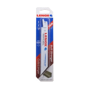 Lenox Reciprocating Blade 618R 6 in. x 0.75 x 0.35 in. 18 TPI (5/pack)