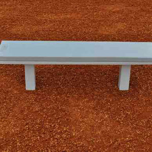 Dual Stanchion Removable Hollywood Pitching Rubber 24 in.