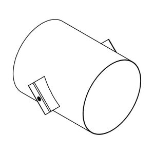 Little Wonder Nozzle Assembly 10 in. 18HP Red