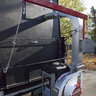Little Wonder TruckLoader, 18hp Vanguard- Skid Mount, 10 in. x 10 ft.  Intake Hose