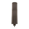 Lumien Micro Accessory Bollard Riser 14 in. Antique Brass Finish, 1-2/3 in. Diameter, Designed for Bollard Lighting