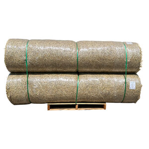 MKB ErosionTech Straw Blanket Double Poly Net 8 ft. x 562.5 ft.