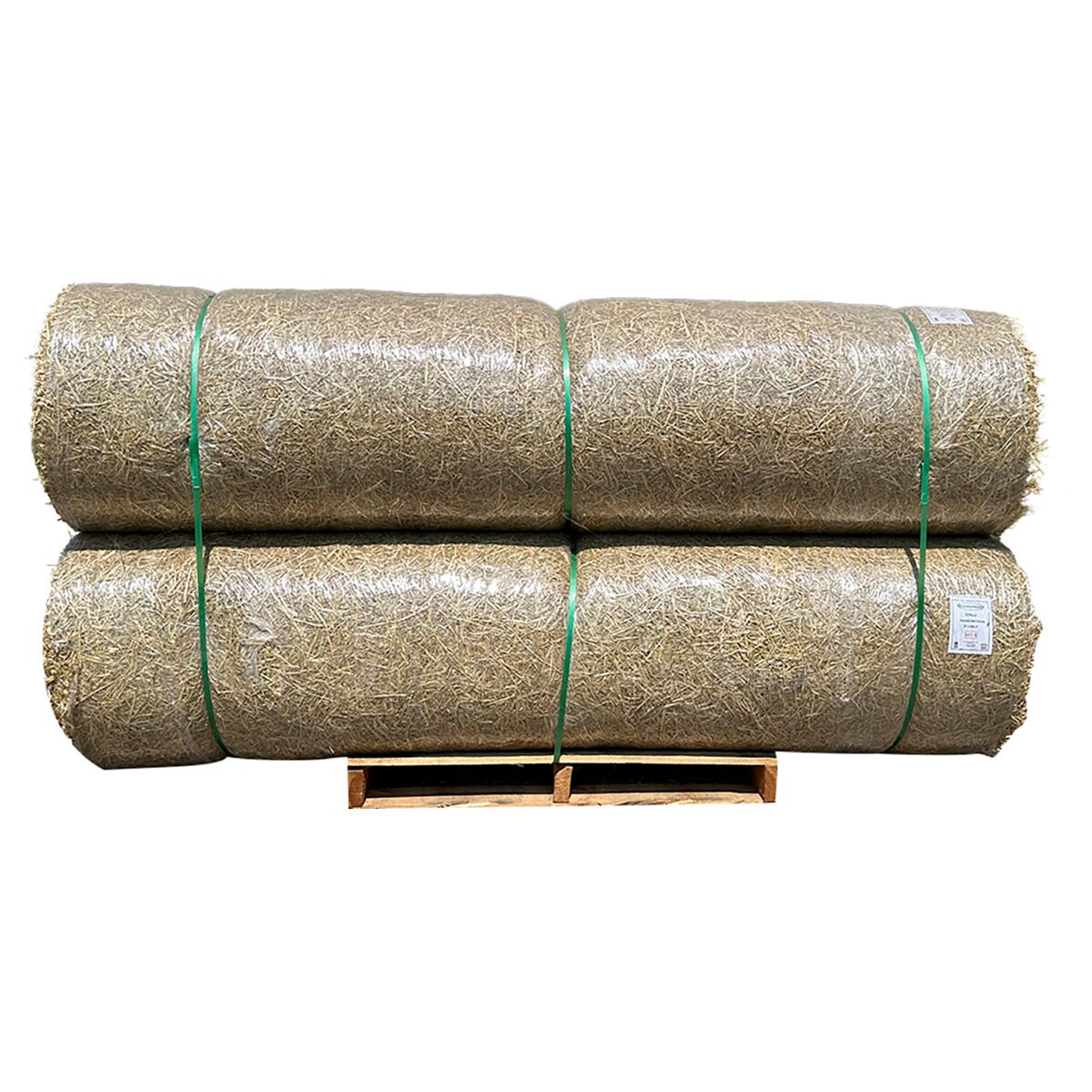 MKB ErosionTech Straw Blanket Double Poly Net 8 ft. x 562.5 ft | SiteOne US
