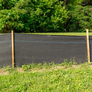 MKB SF60 Silt Fence 1-1/8 in. x 48 in. Stakes, 10 ft. OC 3 ft. x 100 ft. Roll