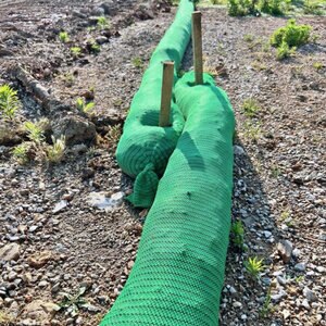 MKB Filtrexx Siltsoxx Compost Filter Sock w/ Stakes 8 in. x 160 ft. (1/pallet)