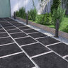 MSI Arterra Porcelain Paver Matte Vulkon Nero 24 in. x 24 in. x 2 cm. (8 sq. ft./box)