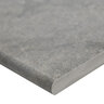 MSI Arterra Porcelain Coping Matte Beton Gray 13 in. x 24 in. x 2 cm. (4.332 sq. ft./box)