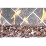 MSI Crushed Fire Glass 1/4 in. Copper Brown 20 lb. Bag