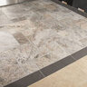 Dimensional Silver Travertine Filled and Honed Tile 3/8 in. x 12 in. x 12 in.