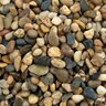 Bagged Super Polished Pebbles Yellow 3/4 - 1 1/4 in. (40 lb. bag)