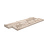 Ledger Panel Royal Cream Flat 9 in. x 24 in. (3 pc. per box/ 4.5 sq. ft.)
