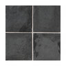 Dimensional Montauk Black Slate Tile 1/2 in. x 24 in. x 24 in.