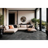Dimensional Montauk Black Slate Tile 1/2 in. x 24 in. x 24 in.
