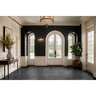 Dimensional Montauk Black Slate Tile 1/2 in. x 24 in. x 24 in.