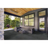 Dimensional Montauk Black Slate Tile 1/2 in. x 24 in. x 24 in.